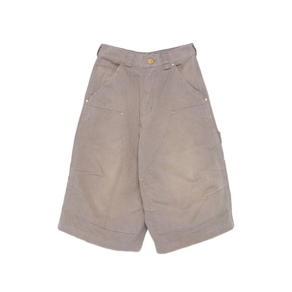 Willy Chavarria Grey Shorts - Cargo Shorts Men